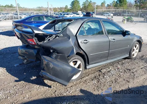 2004 Mazda Mazda6 S z USA, uszkodzony, nr VIN 1YVHP80D745N54512